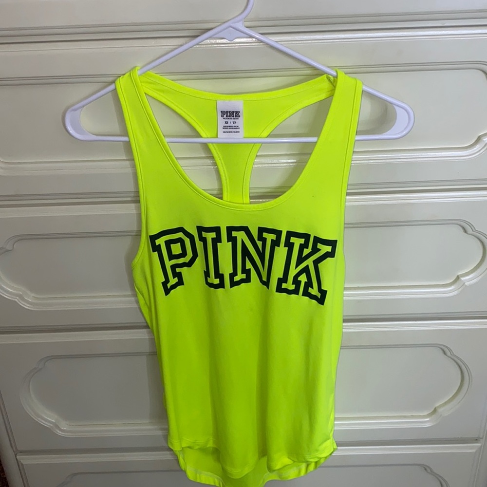 PINK Neon Workout Tank